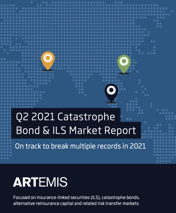 Cat bonds & related ILS hit record $8.5bn in Q2 2021: Report